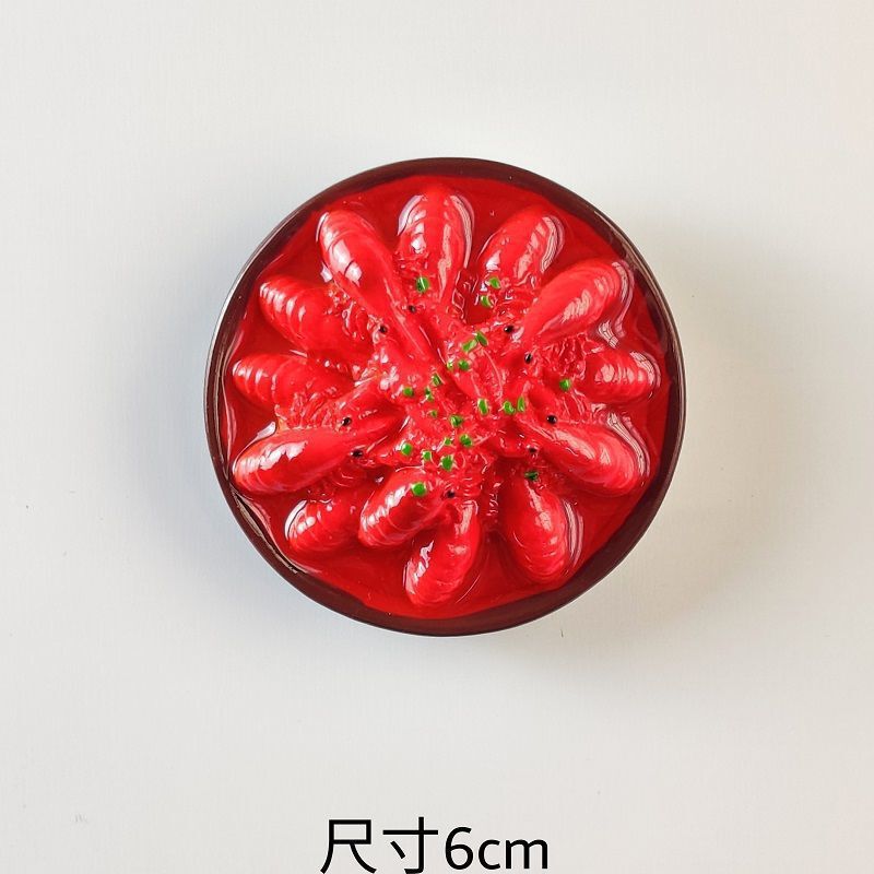 食物冰箱贴立体仿真广东早茶美磁性东坡肉螺蛳粉北京烤鸭磁吸厂家|undefined