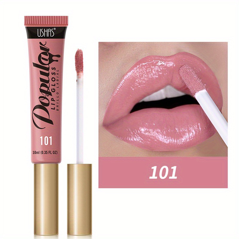 21g Weight Lip Glaze Type Of Cosmetics Plastic Material Multicolor Pattern Casual, Vacation Style Casual Vacation Multicolor Plastic Lip Glaze 9