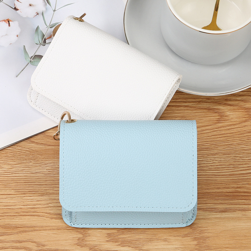 Cross-Border Hot-Selling INS Small Wallet Women's High-End Feel 70% Off Stackable Coin Purse Short Clutch_voghion.com