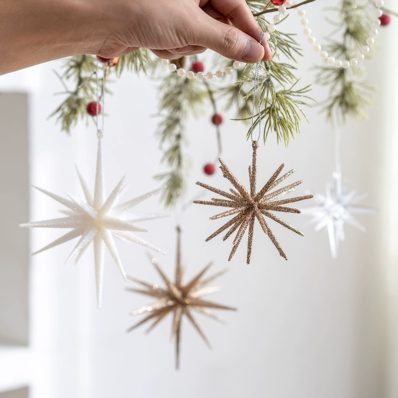 Белая прозрачная подвеска Christmas, шампанское