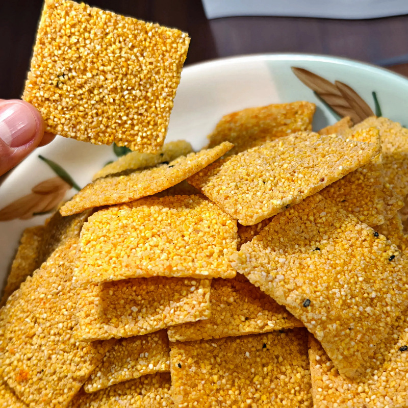 散称装手作工谷物玉米锅巴 粗粮锅巴即食小零食 传统制作定制贴牌