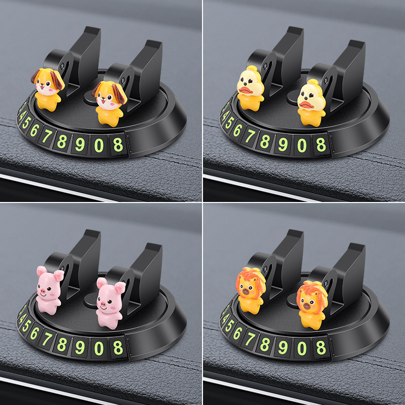 Mobile phone, rotating universal tubing, cartoon parking rack