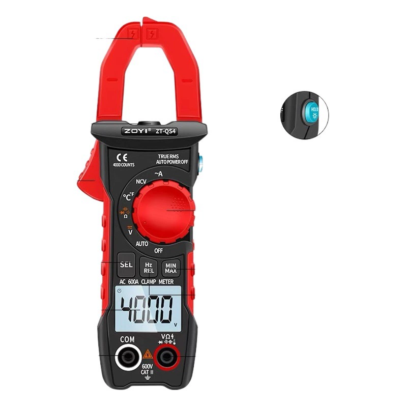 Цифровые клещи Zhongyi ZT-QS9/QS4, клещи переменного и постоянного тока, высокоточный вольтметр сопротивления, трансграничный