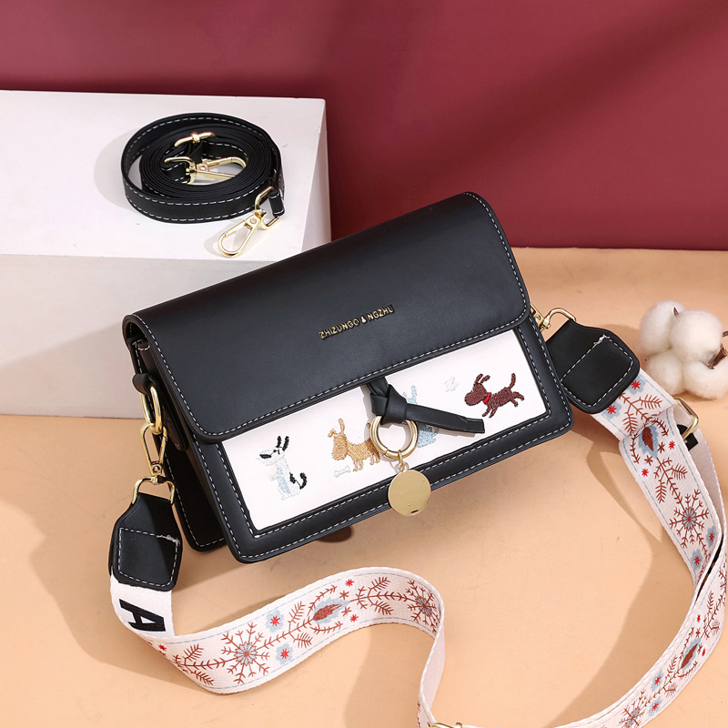 Bolsa de San Valentín bolso de hombro bolso de mochila coreano bolso cuadrado de textura bolso de mujer bagsin viento