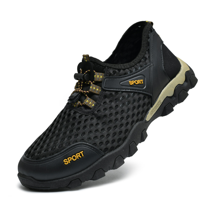 Wading 2025 Mesh Stream Trekking Breathable Hiking Men's Sports Casual Trendy Shoes_voghion.com
