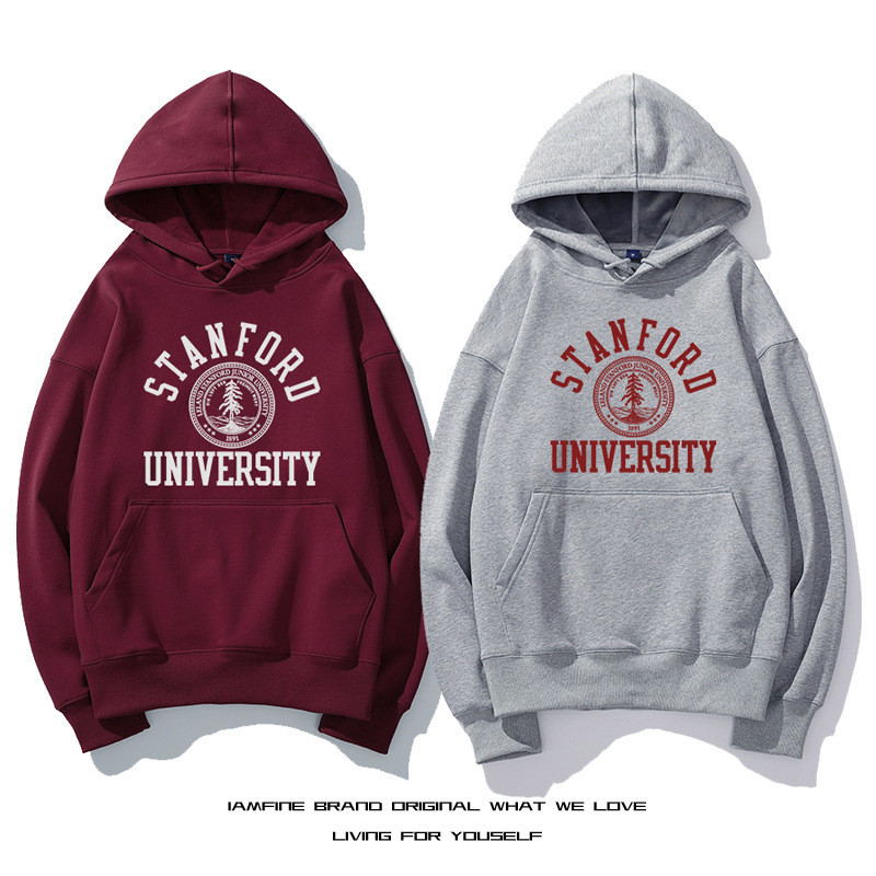 Long-Term Availability of Stanford University Commemorative Hoodies for Men and Women, Stanford American-Style Prestigious University Casual Wear