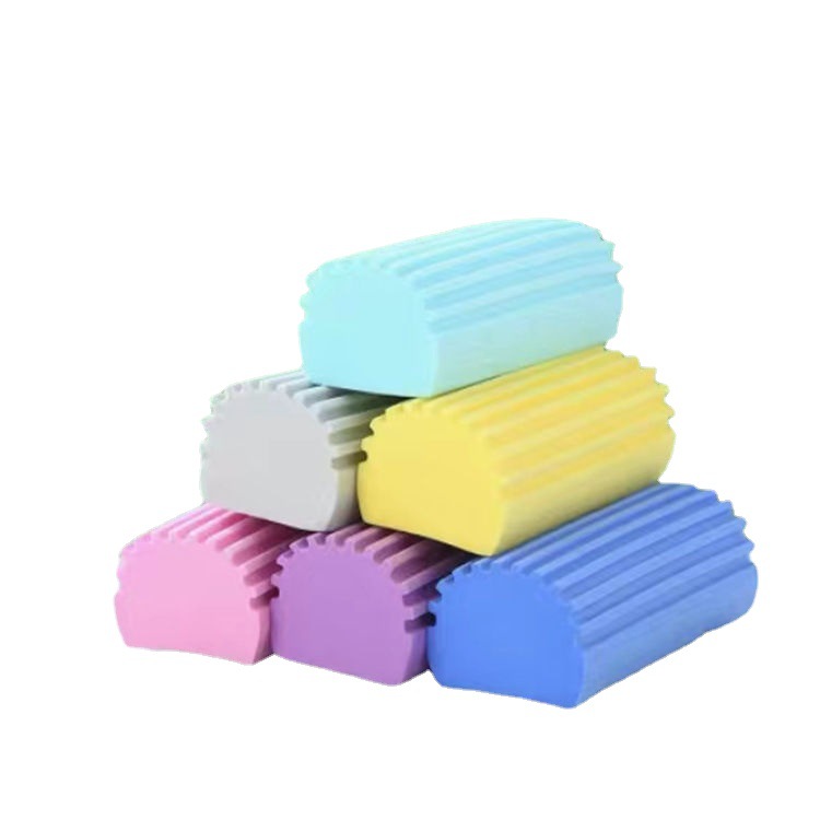 El cepillo de limpieza para lavar platos de cocina de esponja absorbente multifuncional no duele el cepillo de lavado de ollas fuerte eliminación de manchas del bloque de esponja del coche