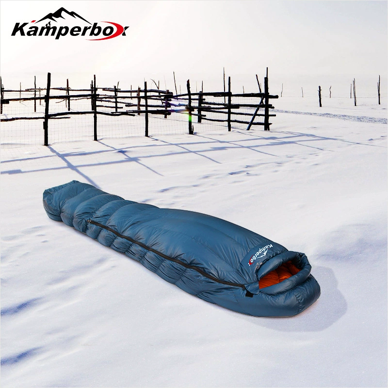 Kamperbox ультралёглый портативный спальный мешок с пуховой наполнителем для кемпинга