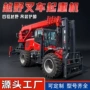 伸缩货物越野液压吊车