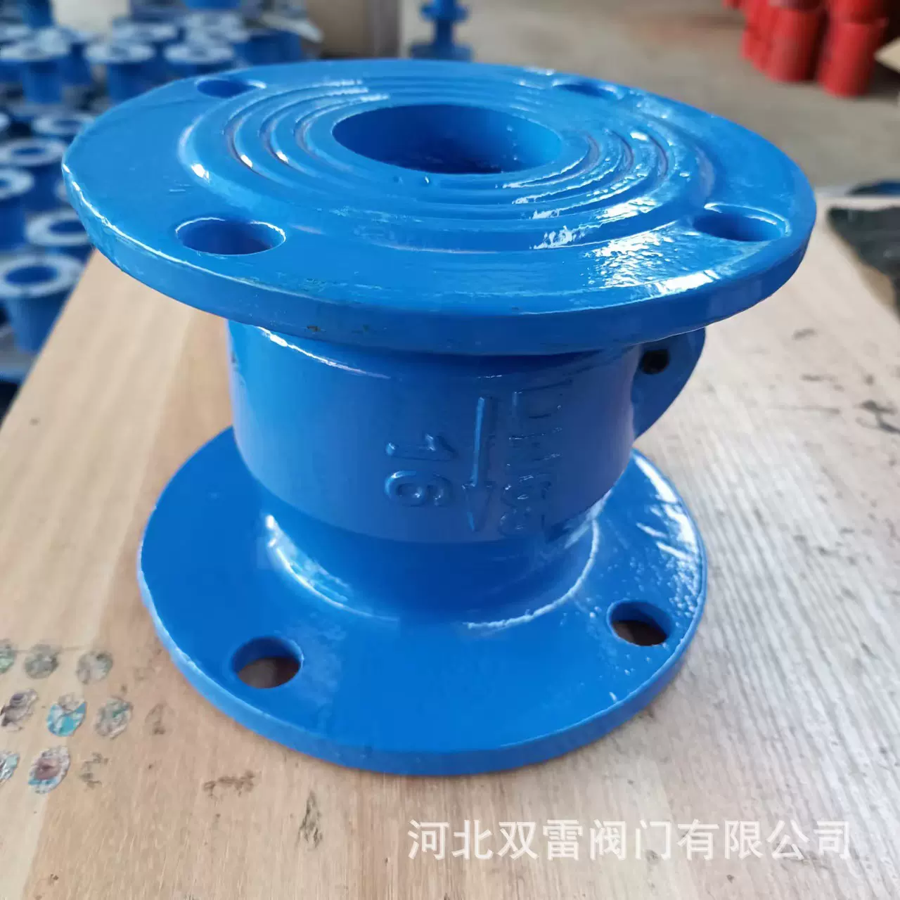 新型铸铁水力控制止回阀 橡胶瓣单向阀DN65