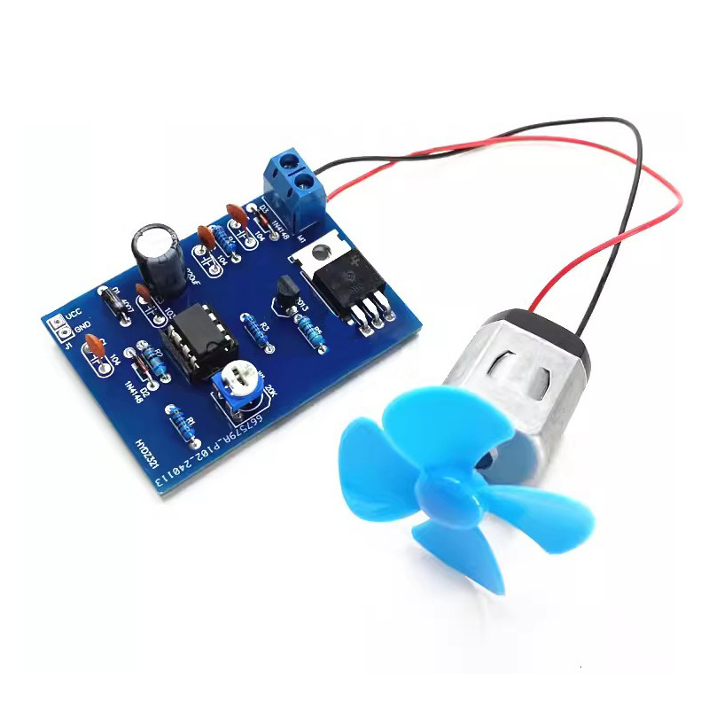 Ne555 Pulse Width Speed Control Controller Welding Kit Motor Speed Control Electronic Skill Training DIY Making Parts