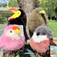 贝洋洋爱鸟大嘴鸟跨境玩偶仿真鹦鹉摆件儿童毛绒玩具公仔几维鸟