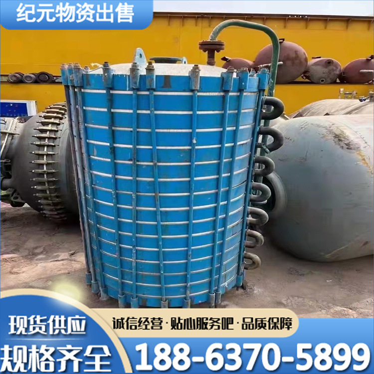 二手搪瓷片冷凝器 碟片片式搪玻璃循环冷却器不锈钢换热器挥发器