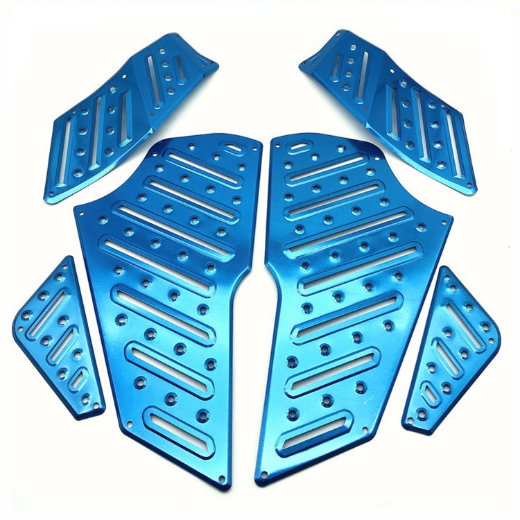 山叶三代目劲战 国产林海飞鹰劲战改装 铝合金脚踏板 加厚摩托车