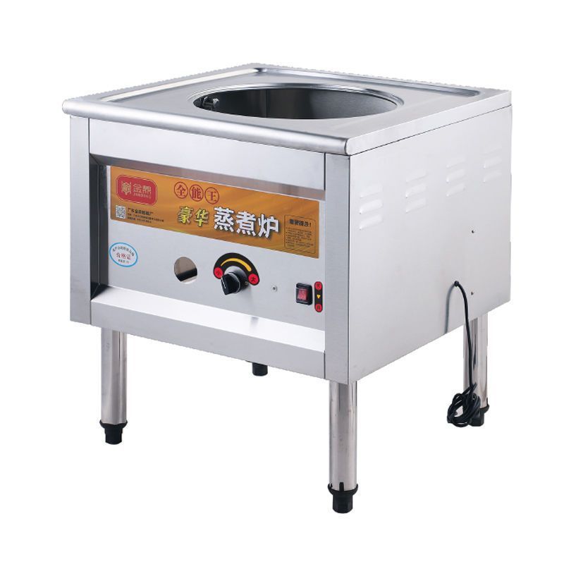 horno de vapor de gas comercial ahorro de energía anti-seco máquina de pan al vapor comercial barril de arroz en polvo de salchicha en jaula pequeña olla al vapor