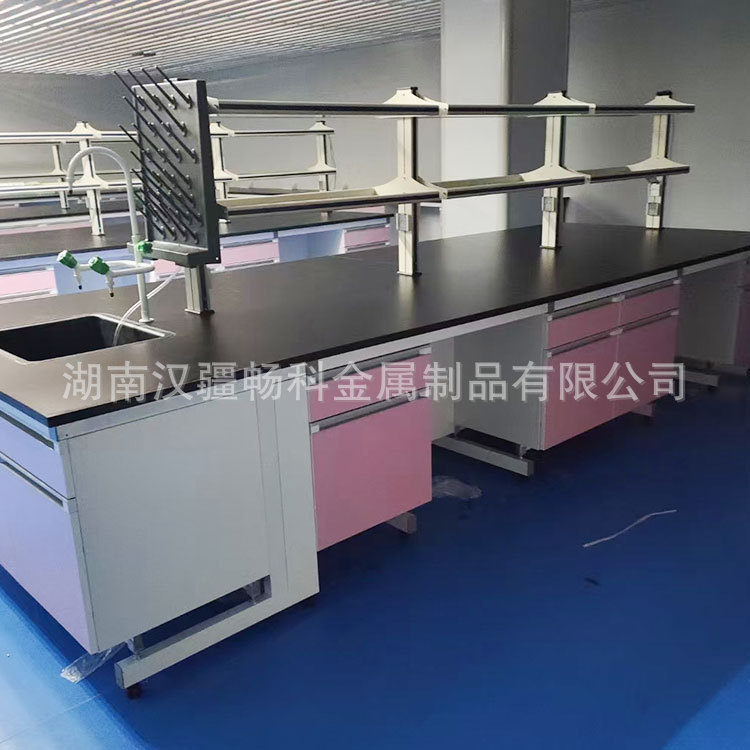 湖南实验台厂家化学实验台批发全钢实验操作边台天平台实验室设备