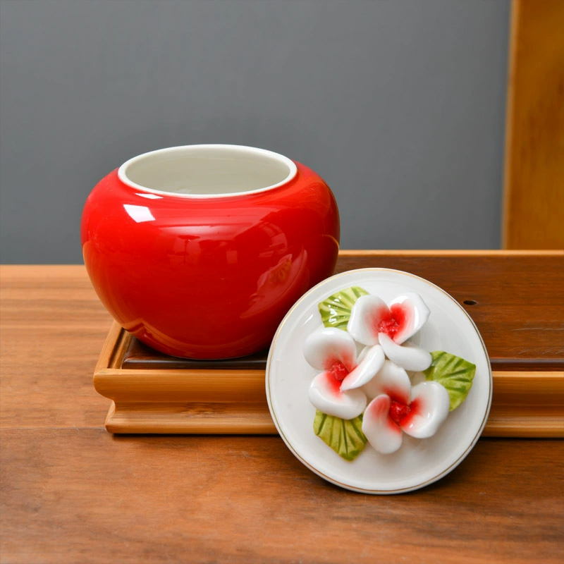 Керамическая коробка для хранения, ароматизированный чай, набор, handmade