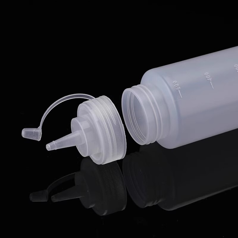 挤酱瓶番茄沙拉酱塑料尖嘴挤压式挤壶商用油壶家用酱汁酱料调料瓶|undefined