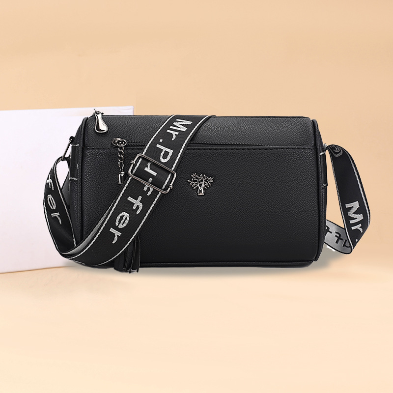 广州2025夏季经典款单肩包外贸通勤精致女士包大容量妈妈包斜挎包