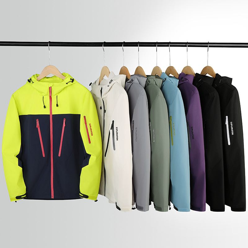 Men's Clothing Spring and Autumn Bird House Same Style Couple Waterproof Jacket Women's Windproof Jacket Coat Outdoor Mountaineering Clothes Men_voghion.com