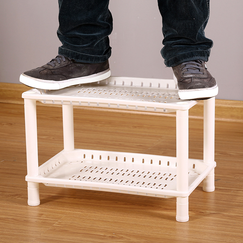 Shower Room Storage rack kitchen Shelf fruit Vegetable rack kitchen appliance Corner Storage racks Plastic to ground Shelving