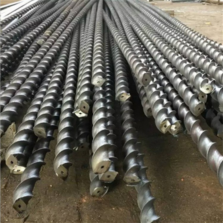 规格齐全质量保证 麻花钻杆 螺旋锚杆中空注水大麻花钻杆凿岩机用