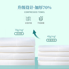 Linglexi disposable compressed bath towel bulk wholesale large compressed towel travel size wet and dry bath towel