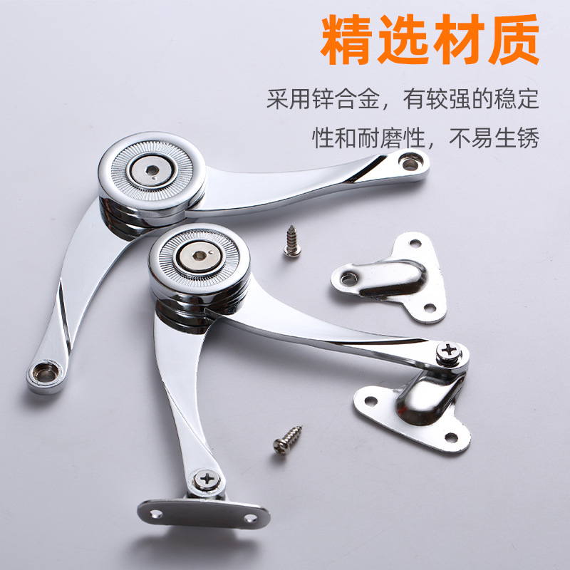 Parada a voluntad Varilla de soporte Puerta de gabinete engrosada Puerta abatibada Armario Maquinaria Aleación de zinc Parada a voluntad Varilla de soporte Parada a voluntad