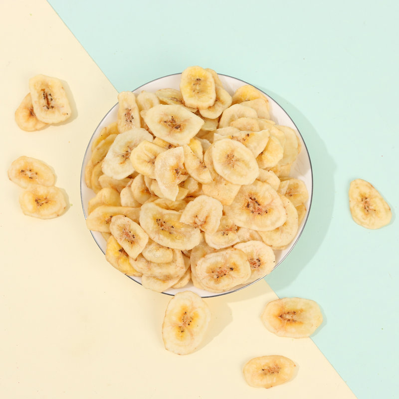 Bulk Dehydrated Banana Chips, Assorted Selection, Ready-to-Eat Fruit and Vegetable Snacks, Wholesale Dried Fruits
