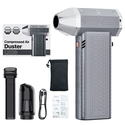 Car Vacuum Cleaner Suction and Tozsoranlar - english-packaging-silver-hurricane-dust-blower