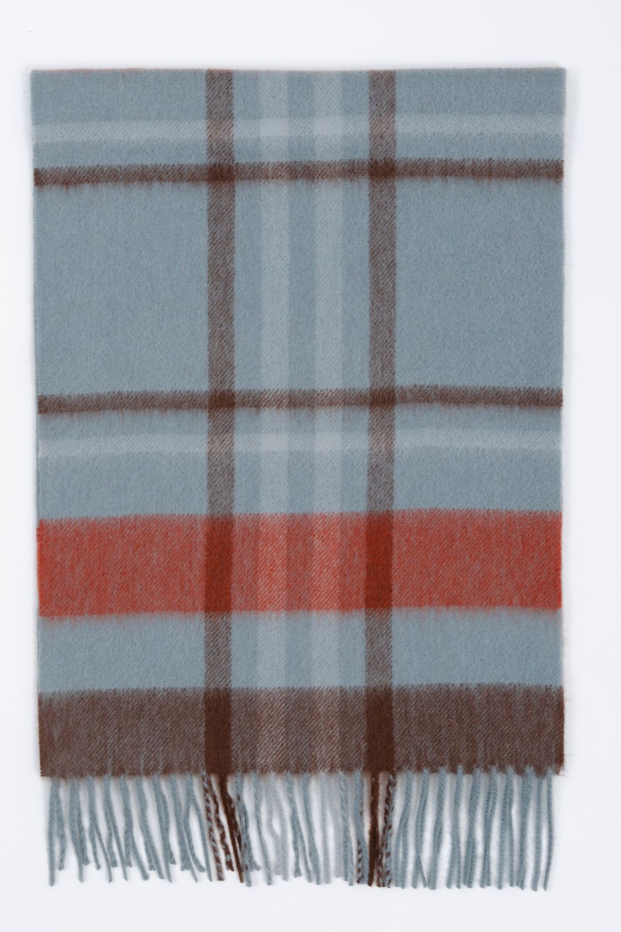 Mongolia interior puro cachemir lana de lana teñida en hilo a cuadros ondas de agua otoño e invierno bufanda para hombres y mujeres