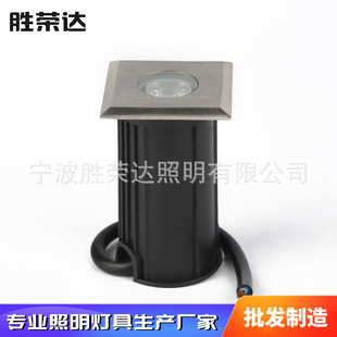 Wholesale manufacturing multi-specification outdoor underground lamp residential park stainless steel underground lamp 1W underground lamp