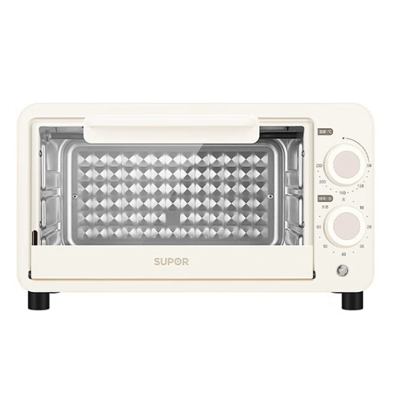 Супор Electric oven, timed temperature control, 10L upgraded two-layer oven, cream white OJ10A806
