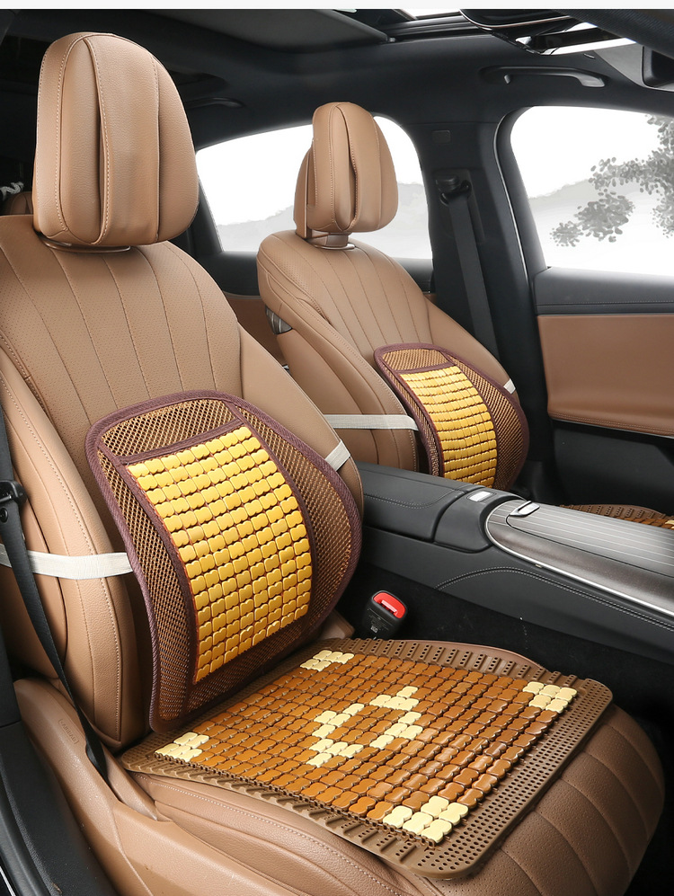 Summer Special Bamboo Mat Car Seat Cushion Silicone Gel Mat Bamboo Mat New Butt Cushion Factory Direct Sale