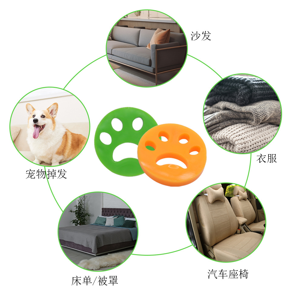 El dispositivo de pelo pegajoso se puede lavar con agua, eliminación de polvo de doble cara, limpieza de pelo de mascotas, ropa para el hogar, lavadoras, cepillos de silicona