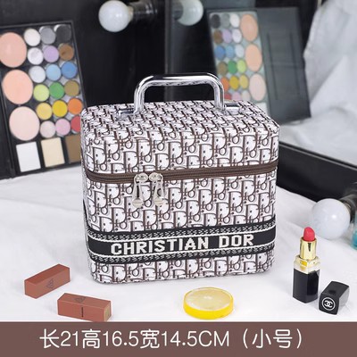 Bolsa de cosméticos de alta apariencia gran marca 2024 nuevo de alta calidad ins portátil de gran capacidad caja de almacenamiento de productos portátil