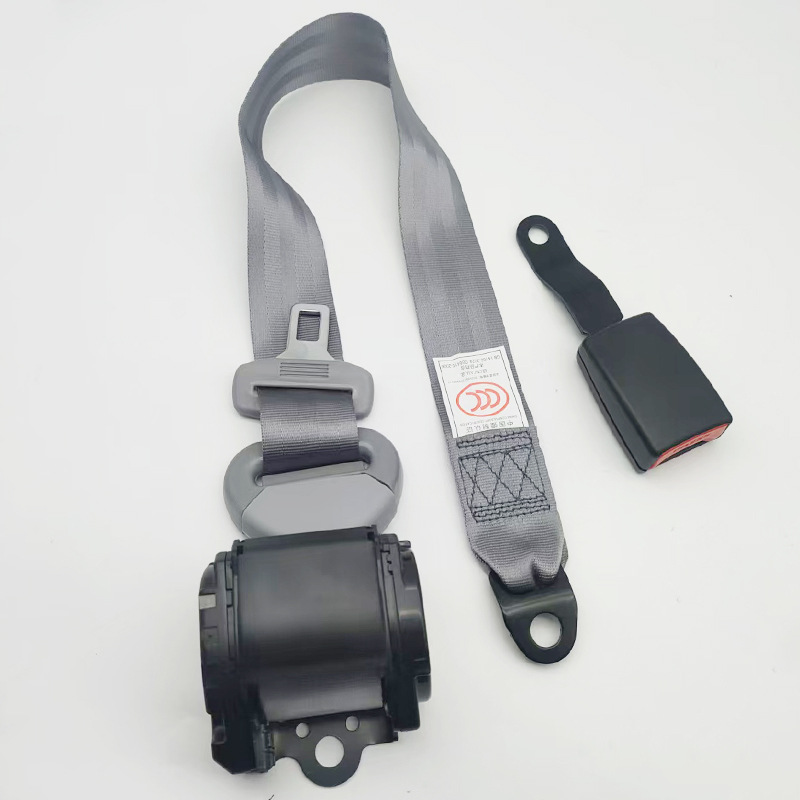 Car Driver's Seat Safety Belt, Three-Point Automatic Retractable Belt, Bus and Truck Three-Point Protective Belt, Safety Belt