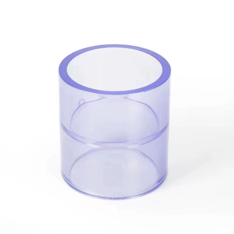 ПВХ прозрачный прямой Соединительный обруч прозрачный трубный фитинг химический прозрачный прямо через фильтр для аквариума фитинг завод прямые волосы