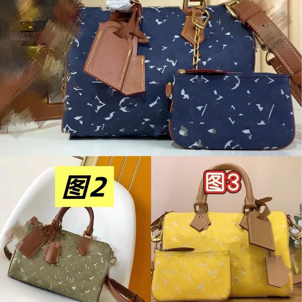 爆款25年黄色波士顿枕头黄色KP气质同款枕头包高版本波士顿包