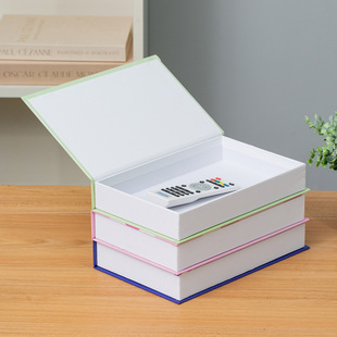 Source Manufacturer Wholesale Spot Textured Magnetic Absorption Box That Can Open Fake Book Decorative Ornaments
