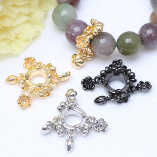 ��ɫ14k�׽�ɫˮ���ִ��������������朏͹Ż��и����ƬDIY���