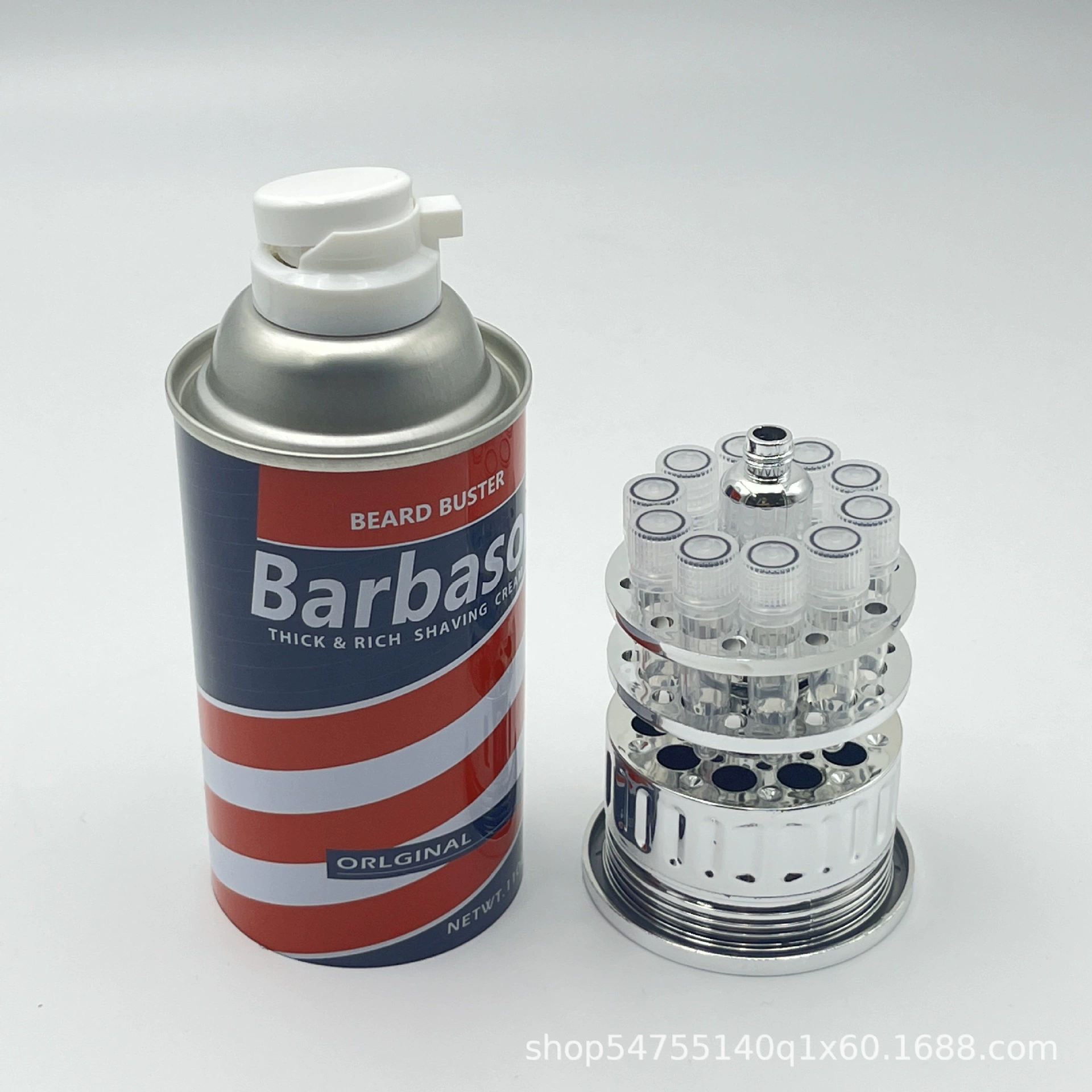 Динозавр Парк с баночкой ДНК динозавра в замороженной банке декоративный сувенир Барбасол Деннис Недри