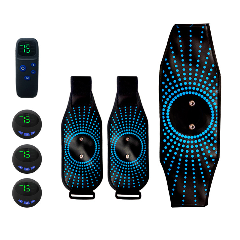 Instrumento de fitness inteligente silicona pegatinas abdominales cinturón instrumento de entrenamiento muscular entrenador abdominal inteligente al por mayor pegatinas abdominales perezosos