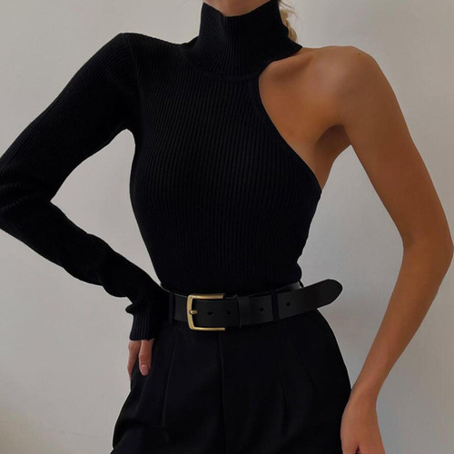 Women's Turtleneck Bodysuit Slim Bodysuit