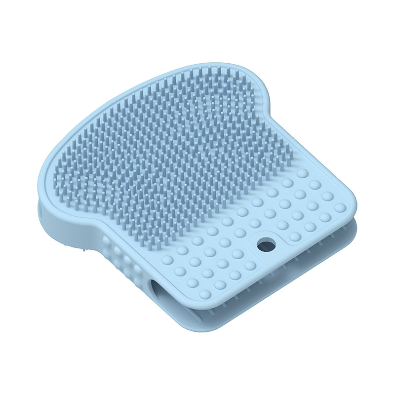 Perro bañado masaje pein de silicona productos de depilación para mascotas guantes para gatos para eliminar el pelo flotante cepillo de depilación de mascotas