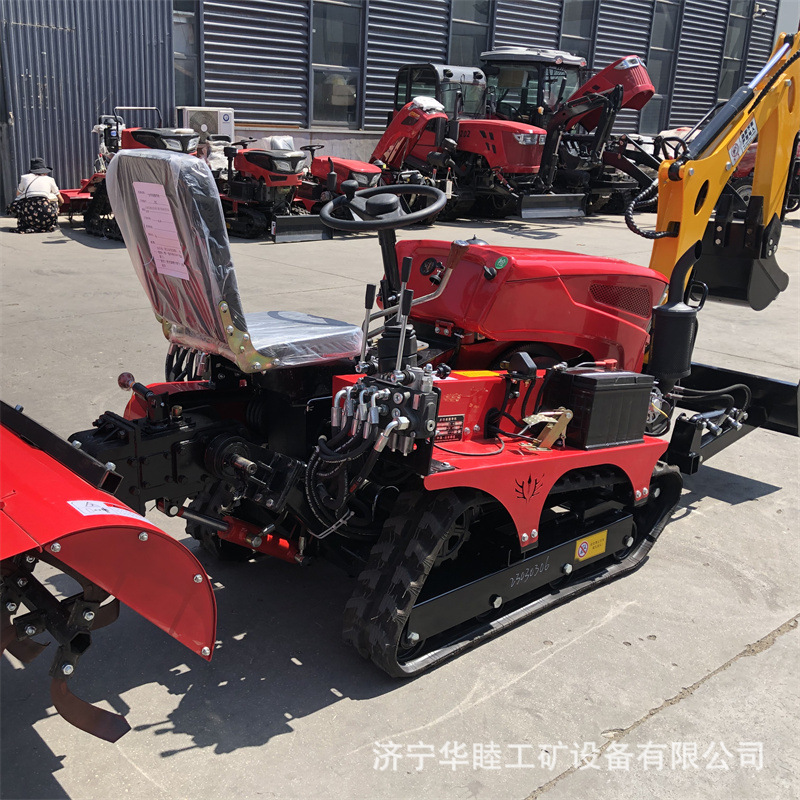 35 caballos de fuerza rastreo tipo arado rotativo multifuncional arado de agua y sequía para huerto de tierras agrícolas