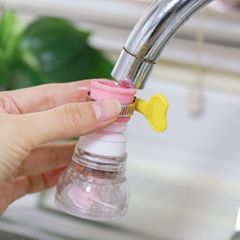 Kitchen household faucet filter medical stone anti-splash shower basin water purifier rotatable telescopic extension