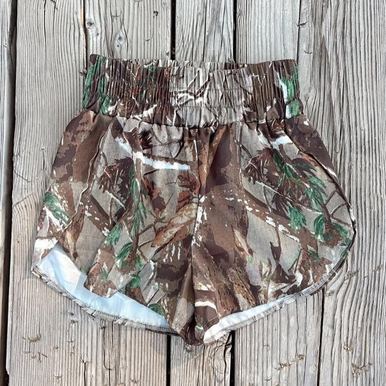Print 7-thick waist print brown