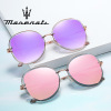 Fashionable nylon sunglasses, lens for leisure, sun protection cream, UF-protection