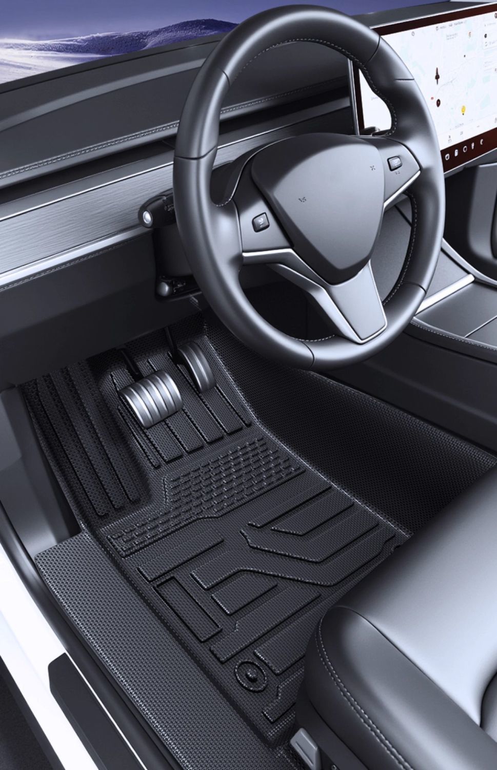 Suitable for Volkswagen Magotan Floor Mat Package Threshold 2015-25 B7 Magotan B8 Floor Mat B9 Original Tpe Car Floor Mat